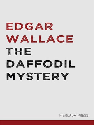 cover image of The Daffodil Mystery